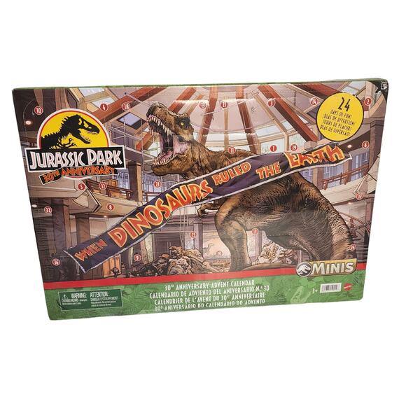 Jurassic Park 30th Anniversary Advent Calendar - Picture 1 of 7